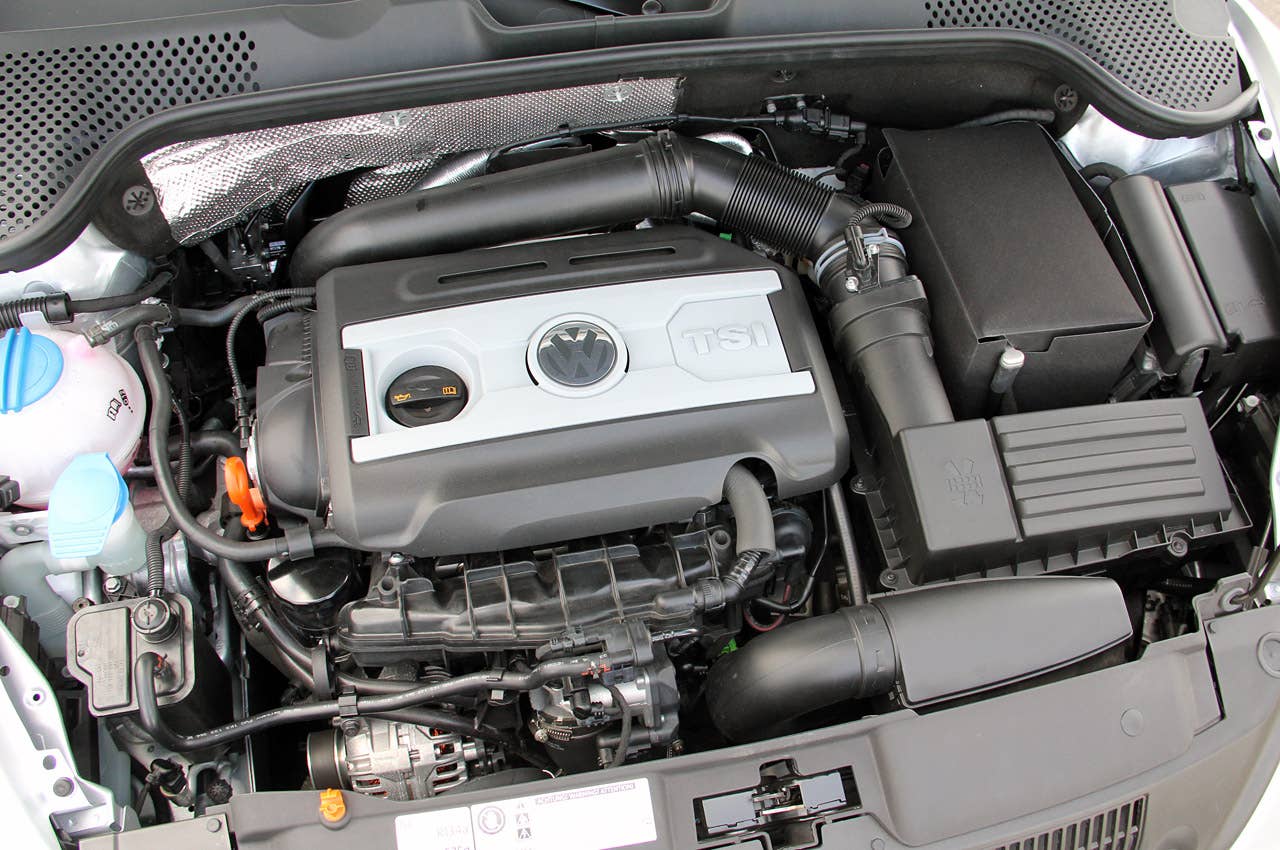 2012 Volkswagen Beetle Turbo engine