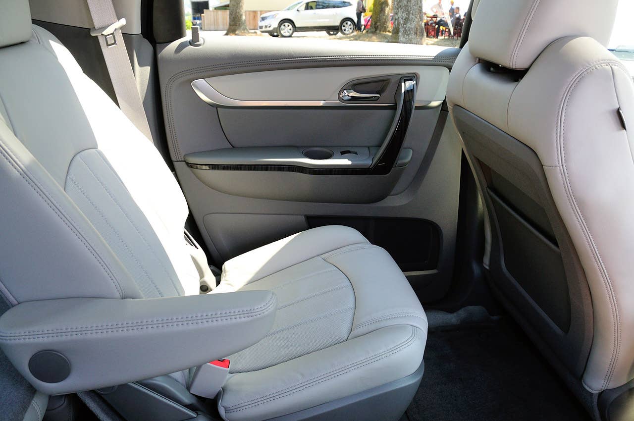 2013 Chevrolet Traverse rear seat