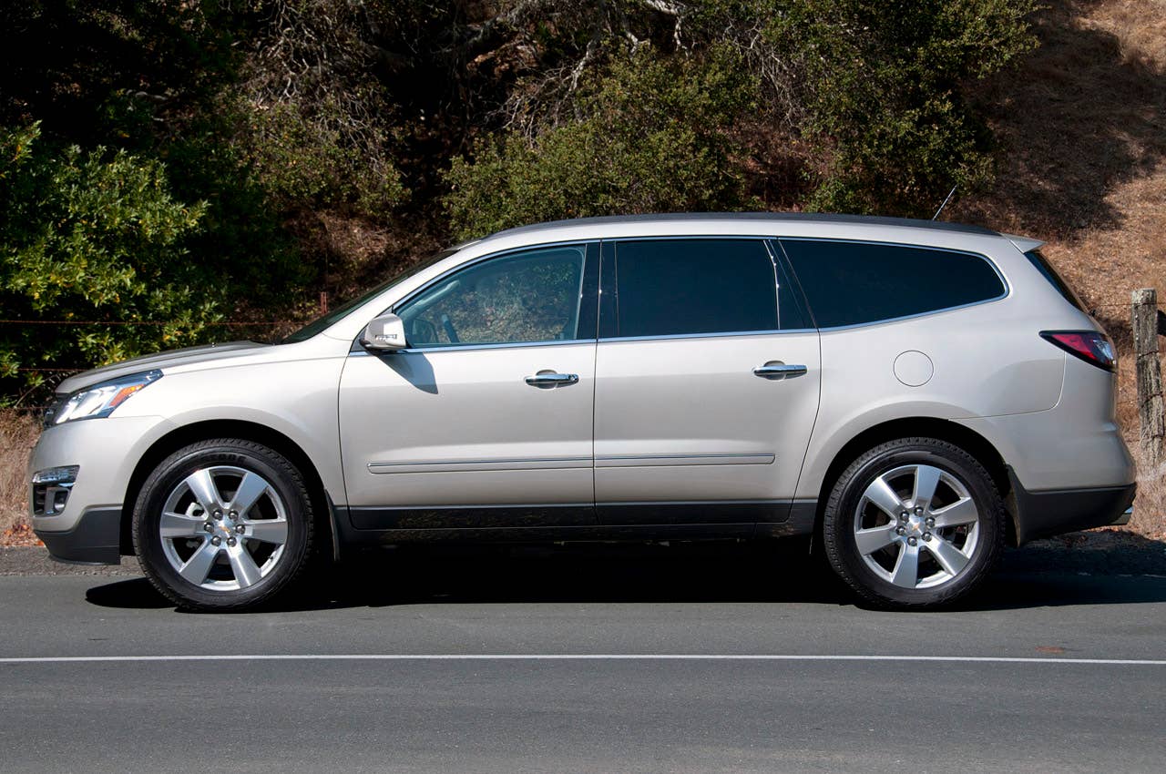 2013 Chevrolet Traverse side view