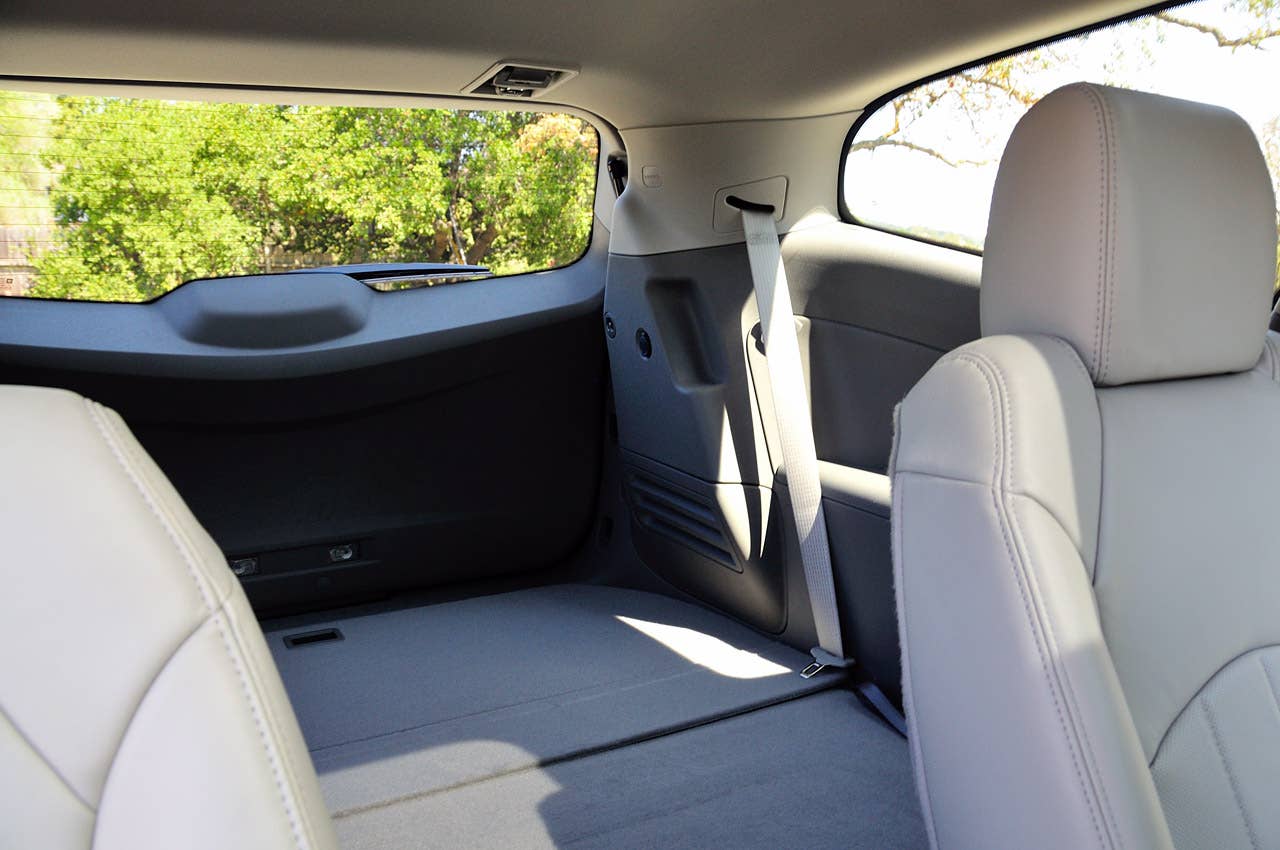 2013 Chevrolet Traverse rear cargo area