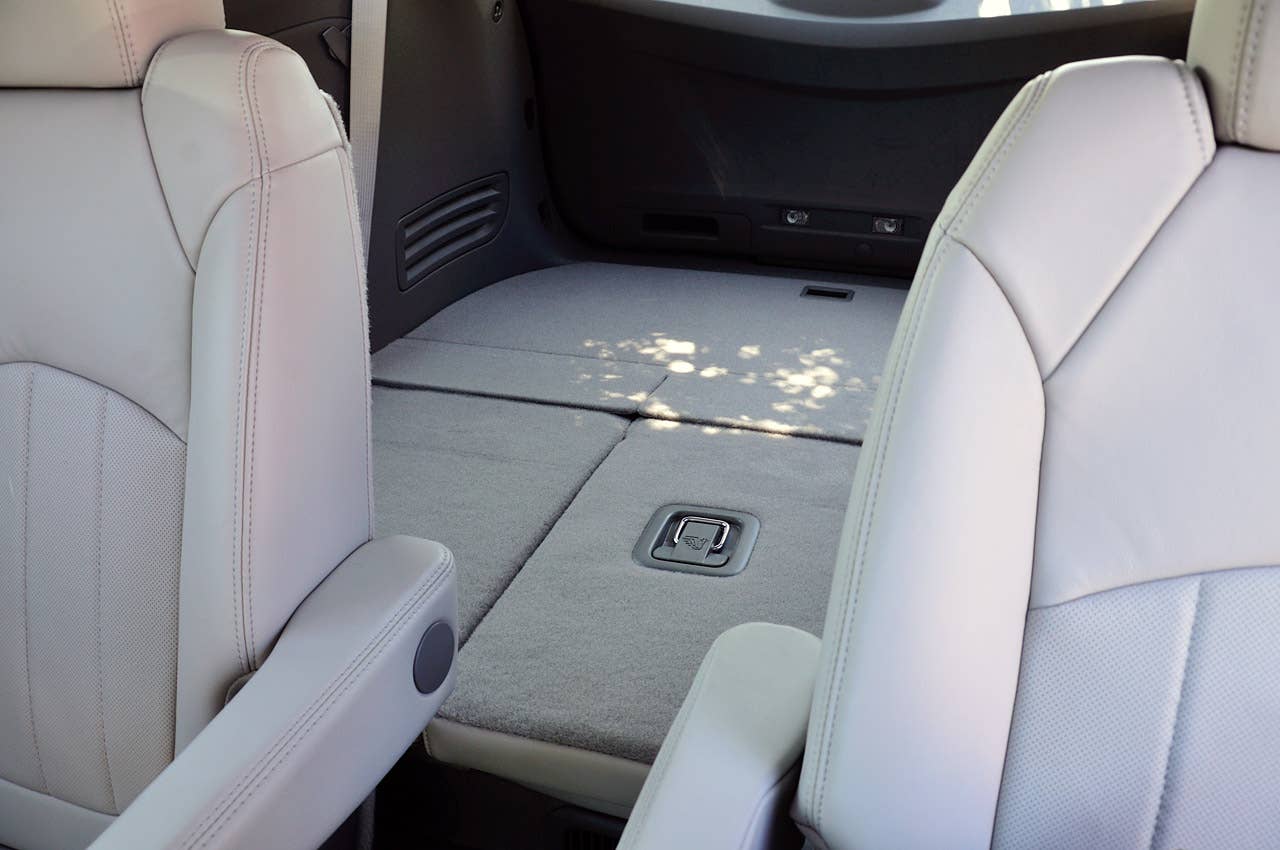 2013 Chevrolet Traverse rear cargo area
