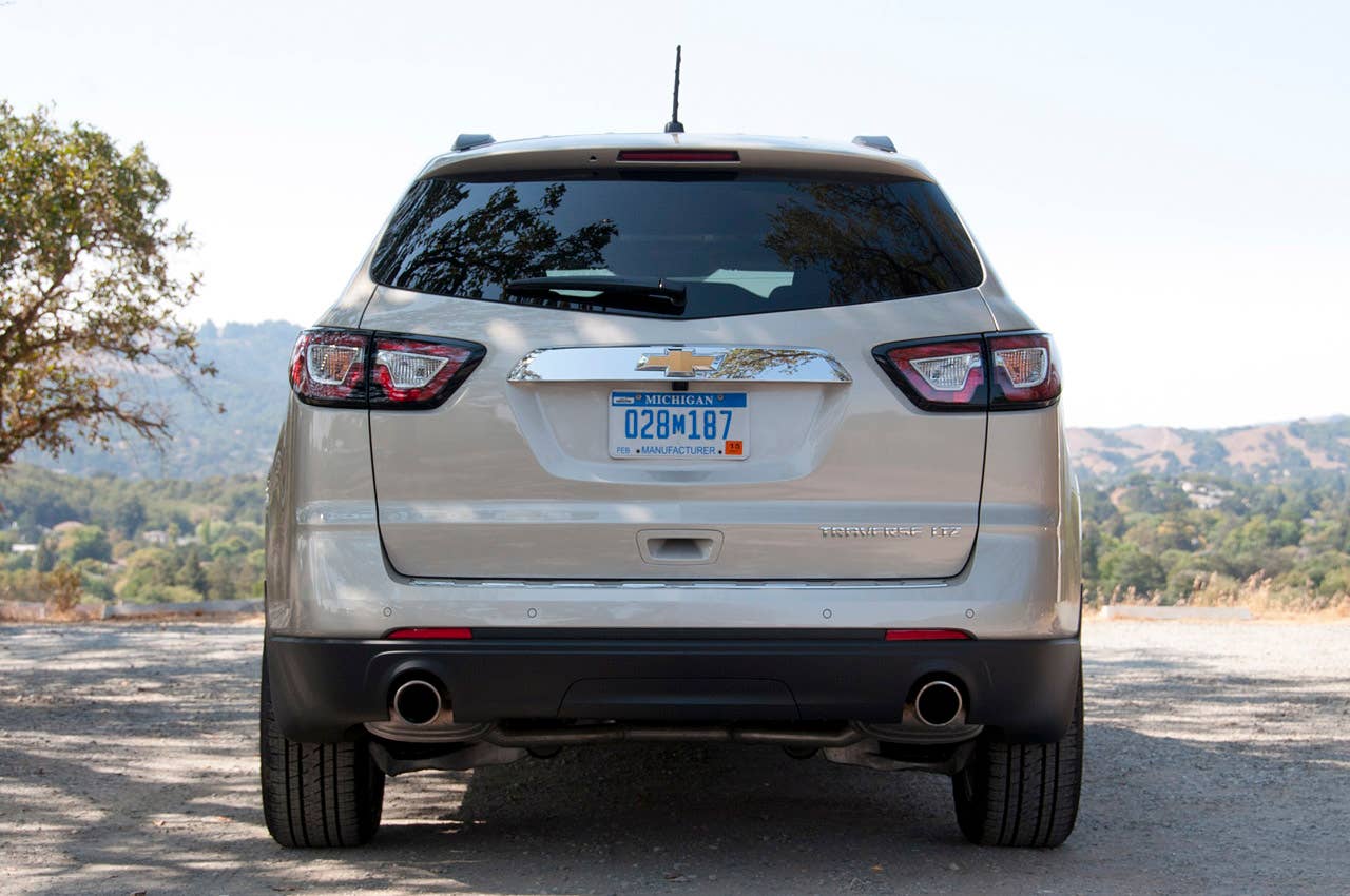2013 Chevrolet Traverse rear view