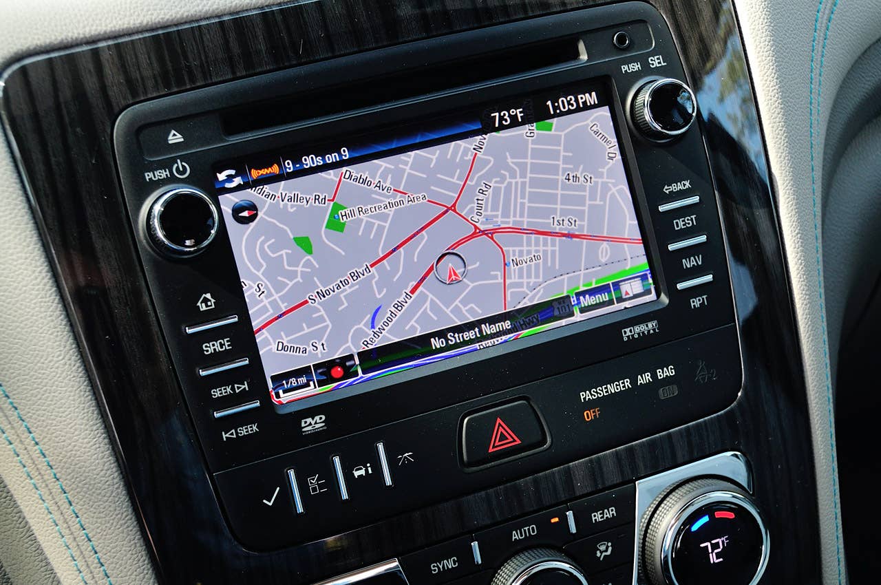 2013 Chevrolet Traverse navigation system