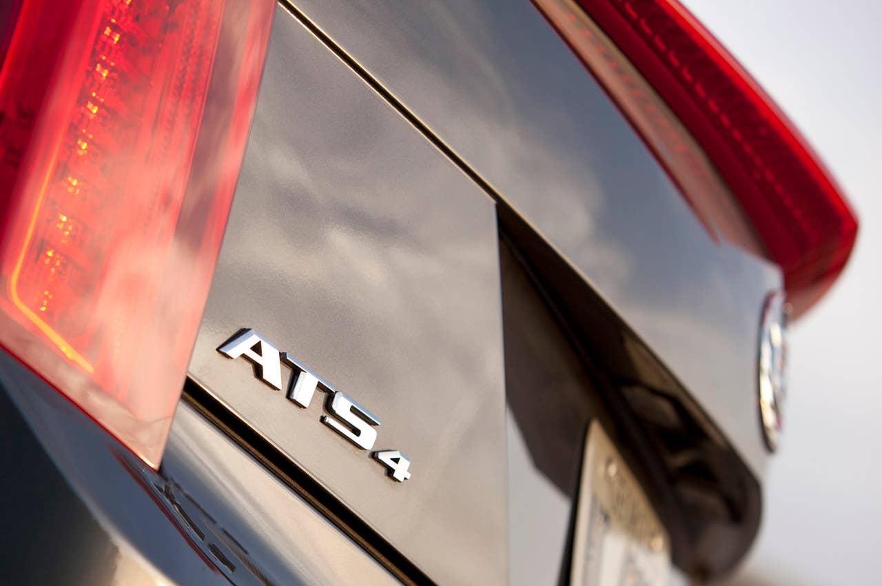 2013 Cadillac ATS 3.6 AWD badge