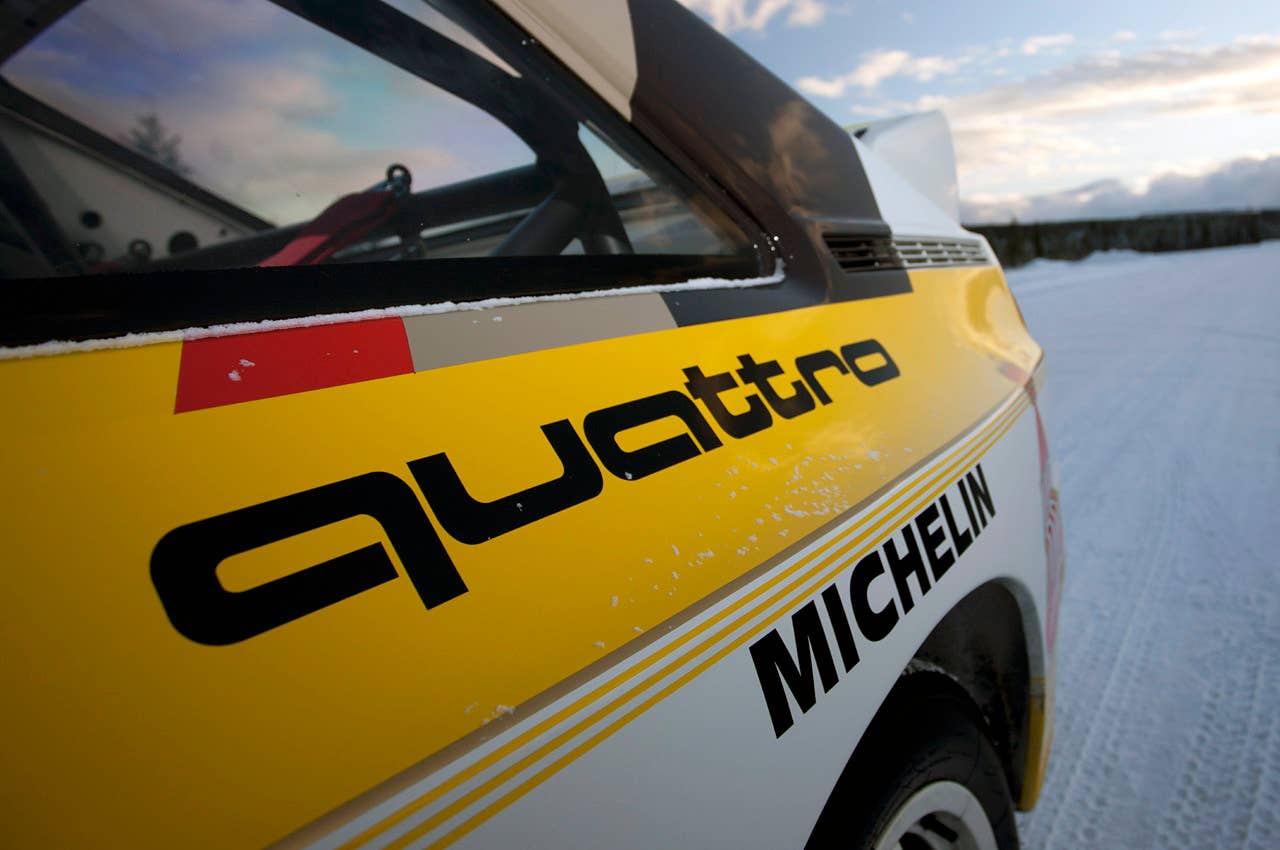 1984 Audi Sport Quattro S1 rear fender