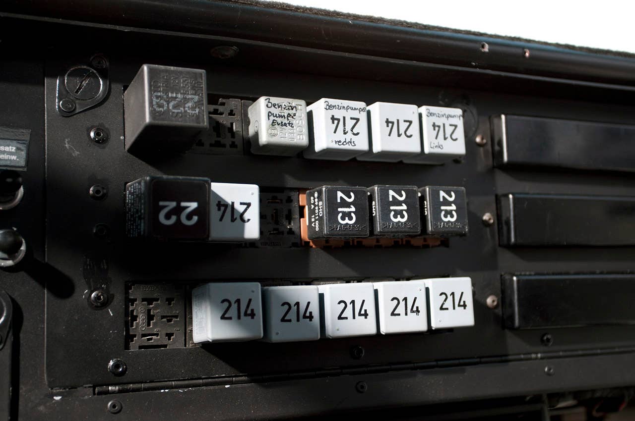 1984 Audi Sport Quattro S1 controls