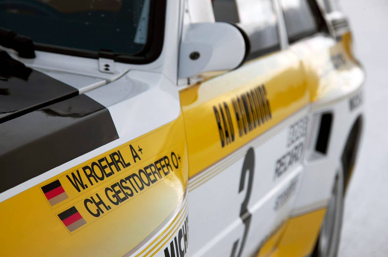 1984 Audi Sport Quattro S1 fenders