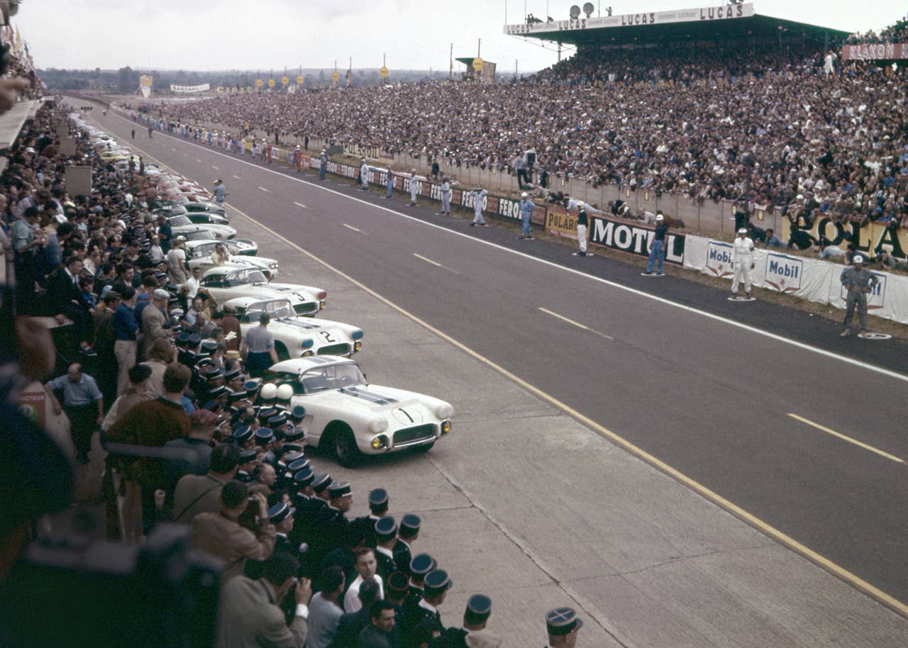1960 Corvette at Le Mans