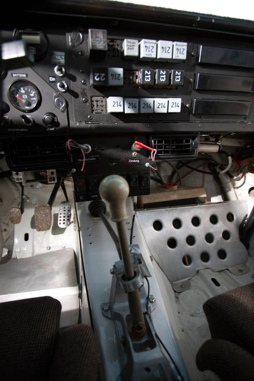 1984 Audi Sport Quattro S1 interior