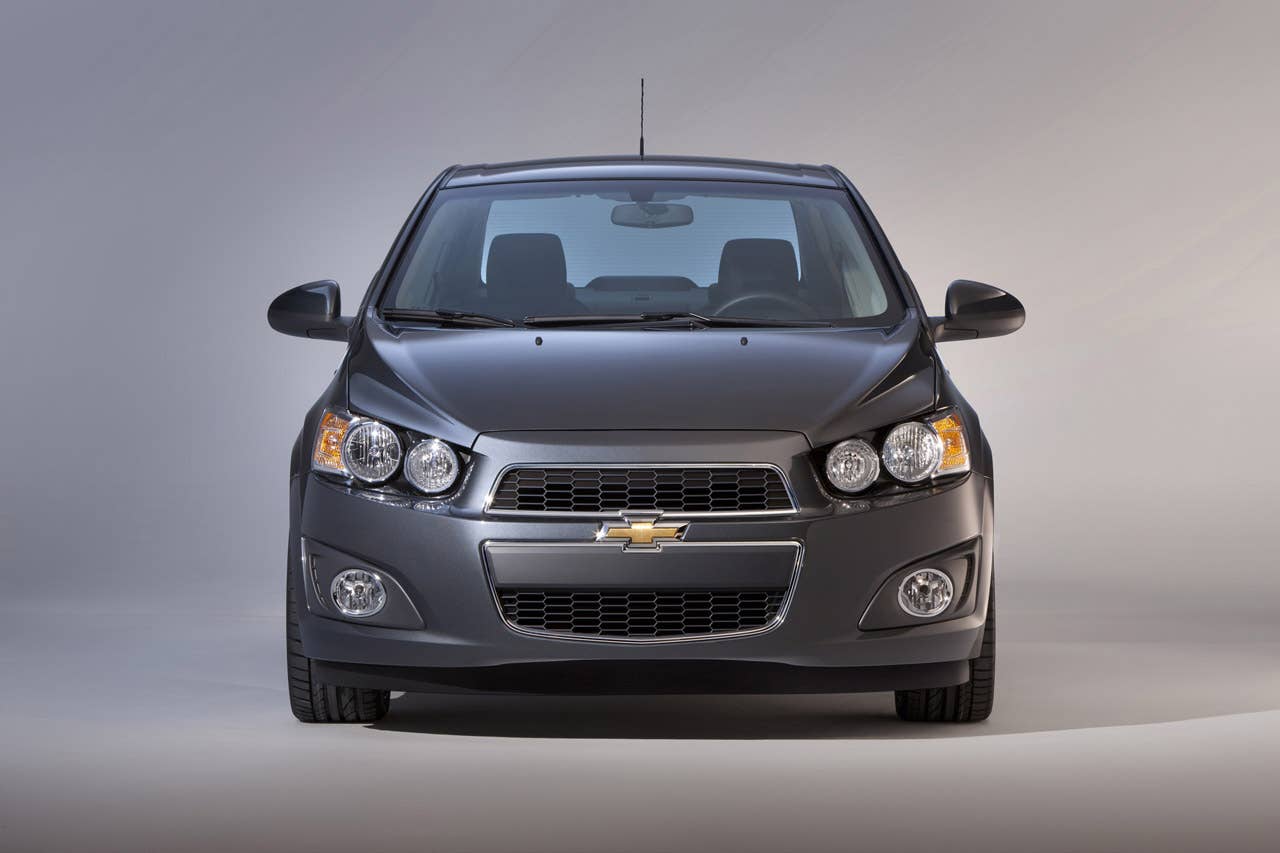 2012 Chevrolet Sonic Sedan front