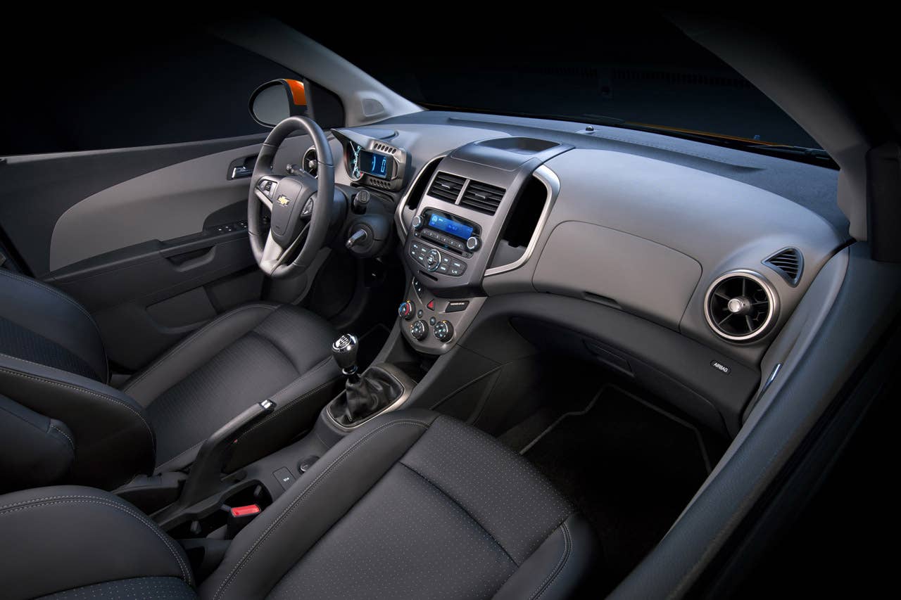 2012 Chevrolet Sonic Hatchback interior