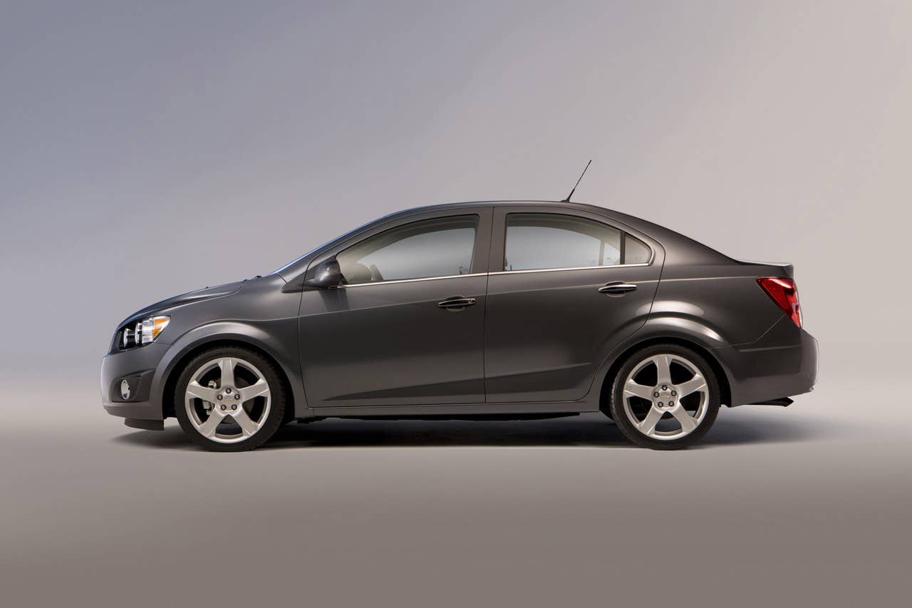 2012 Chevrolet Sonic Sedan side