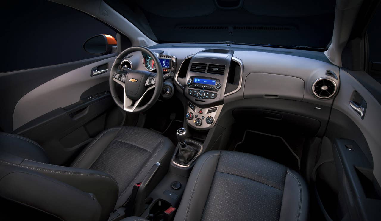 2012 Chevrolet Sonic Hatchback interior