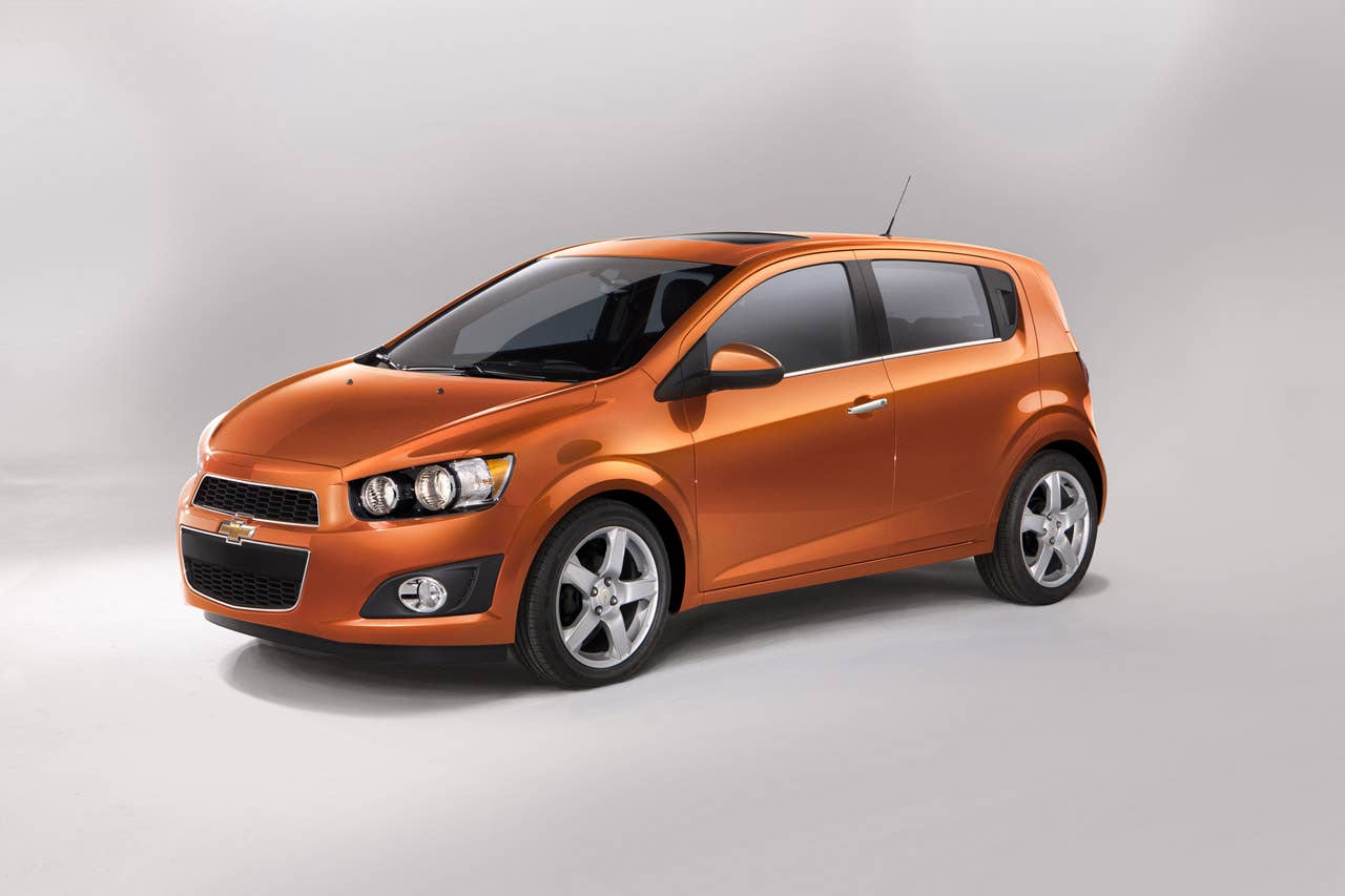 2012 Chevrolet Sonic Hatchback side