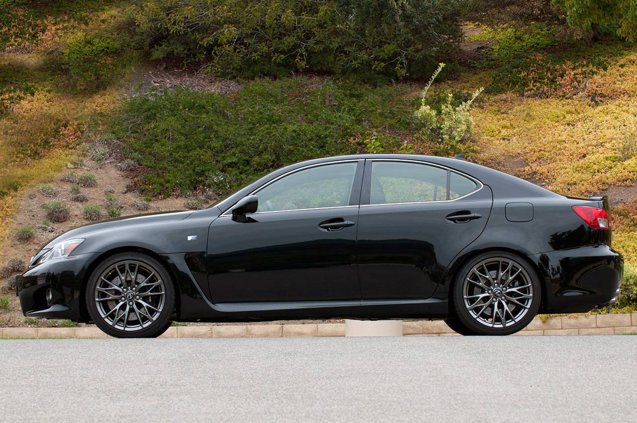 2011 Lexus IS F side view