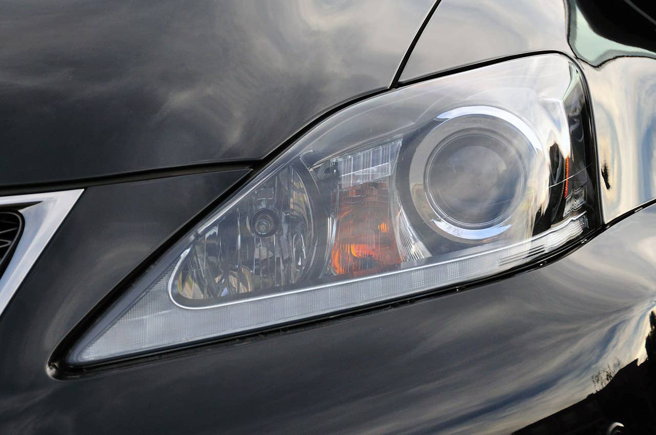 2011 Lexus IS F headlight
