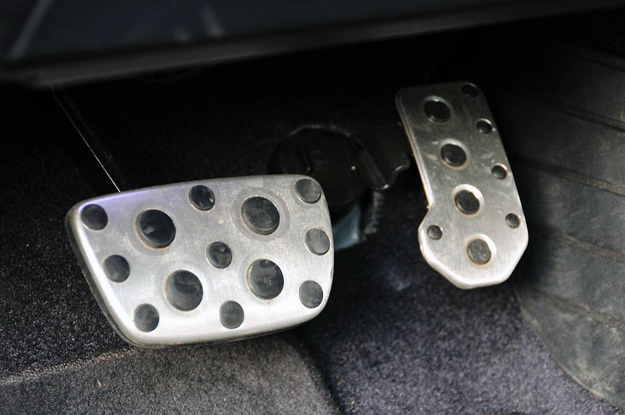 2011 Lexus IS F pedals