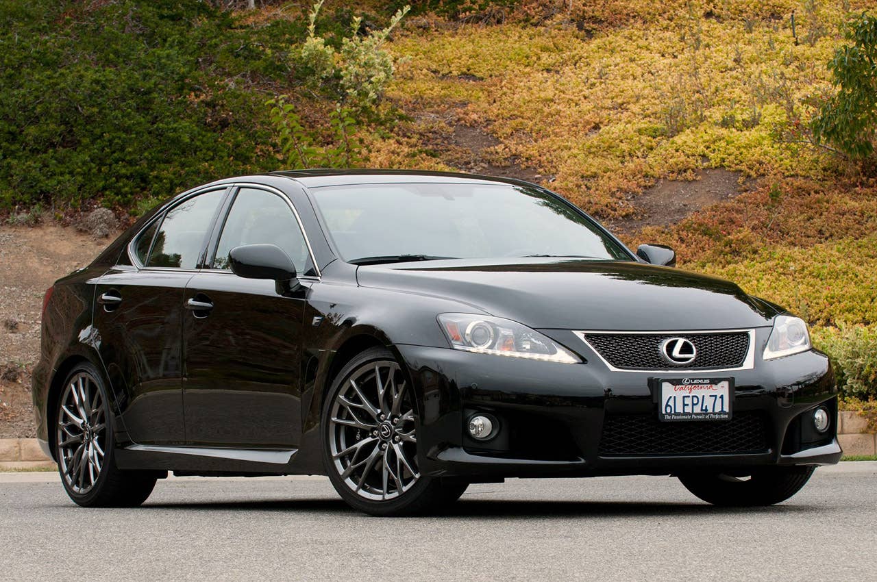 2011 Lexus IS F front 3/4 view