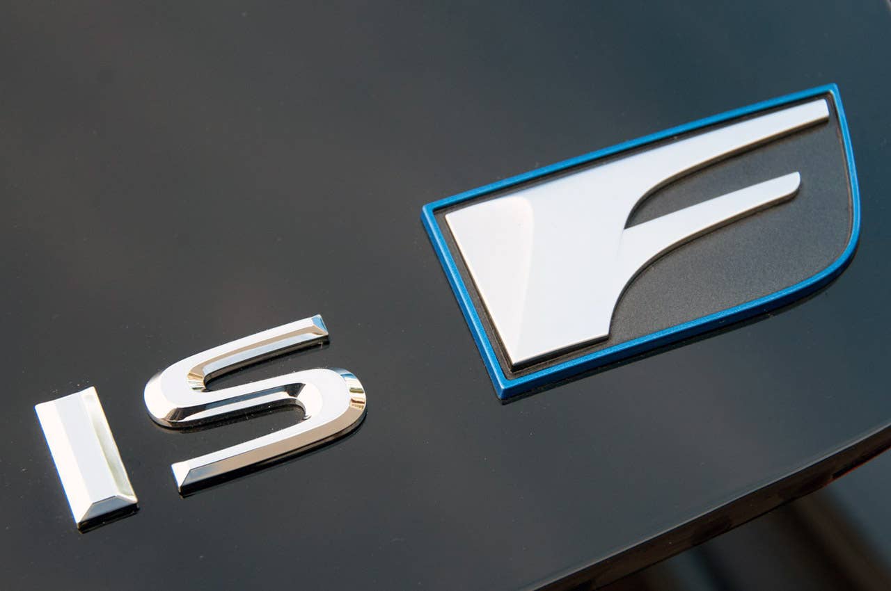 2011 Lexus IS F badge