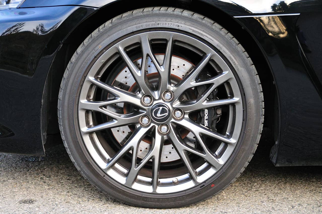 2011 Lexus IS F wheel