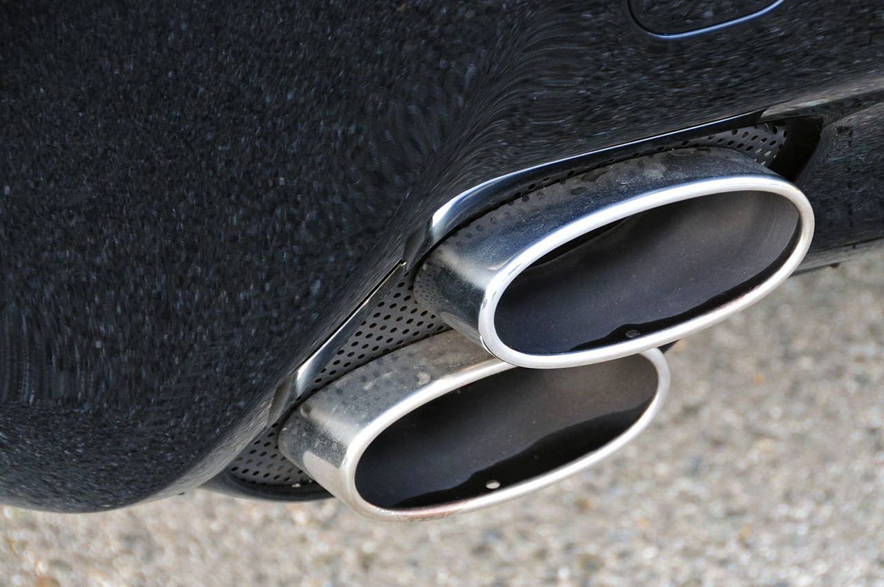 2011 Lexus IS F exhaust tips