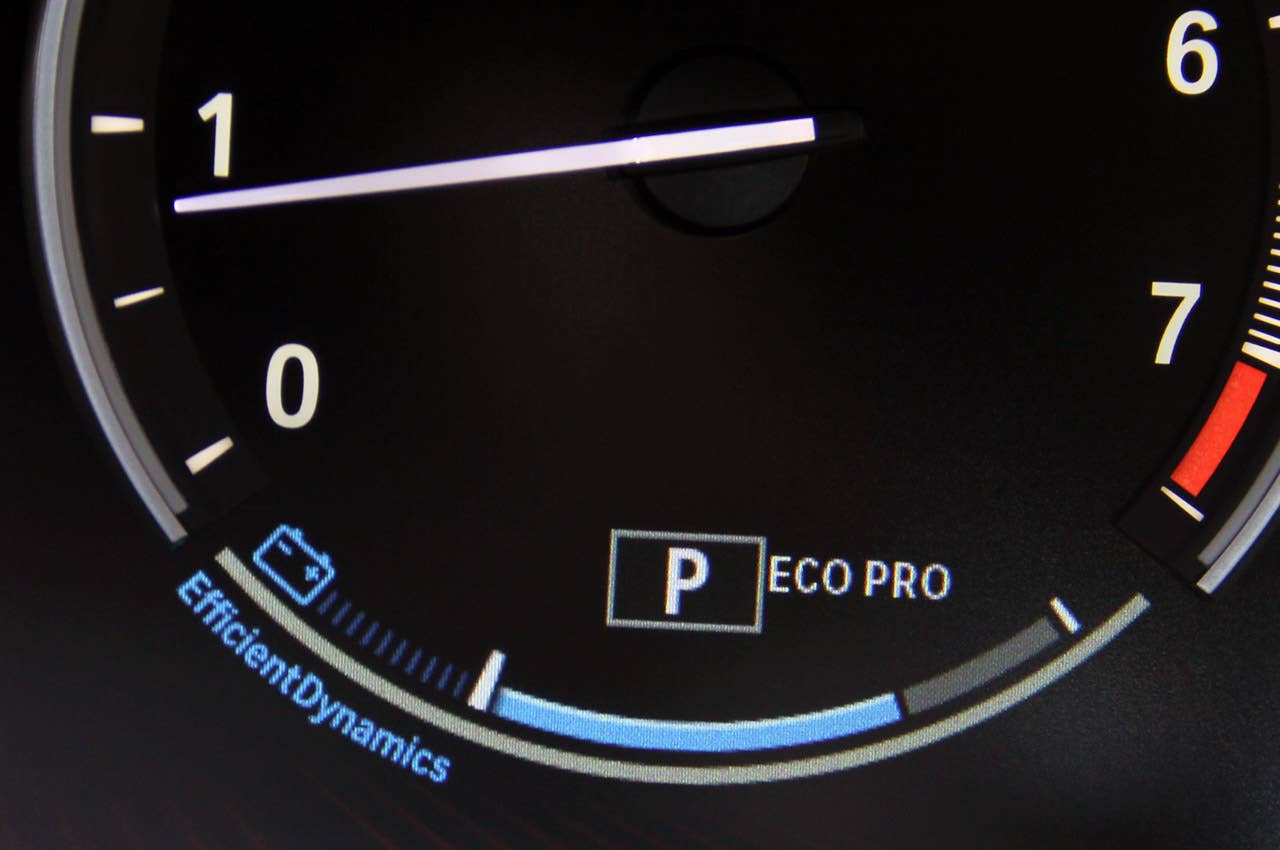 2012 BMW 6 Series Coupe driving mode