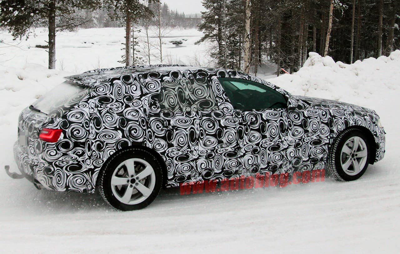 Audi A6 Avant spy shots