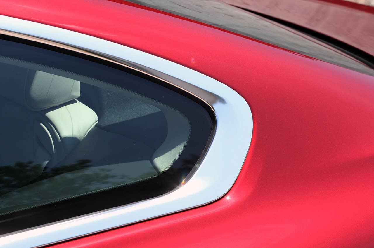 2012 BMW 6 Series Coupe window trim