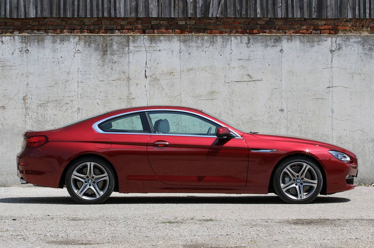 2012 BMW 6 Series Coupe side view