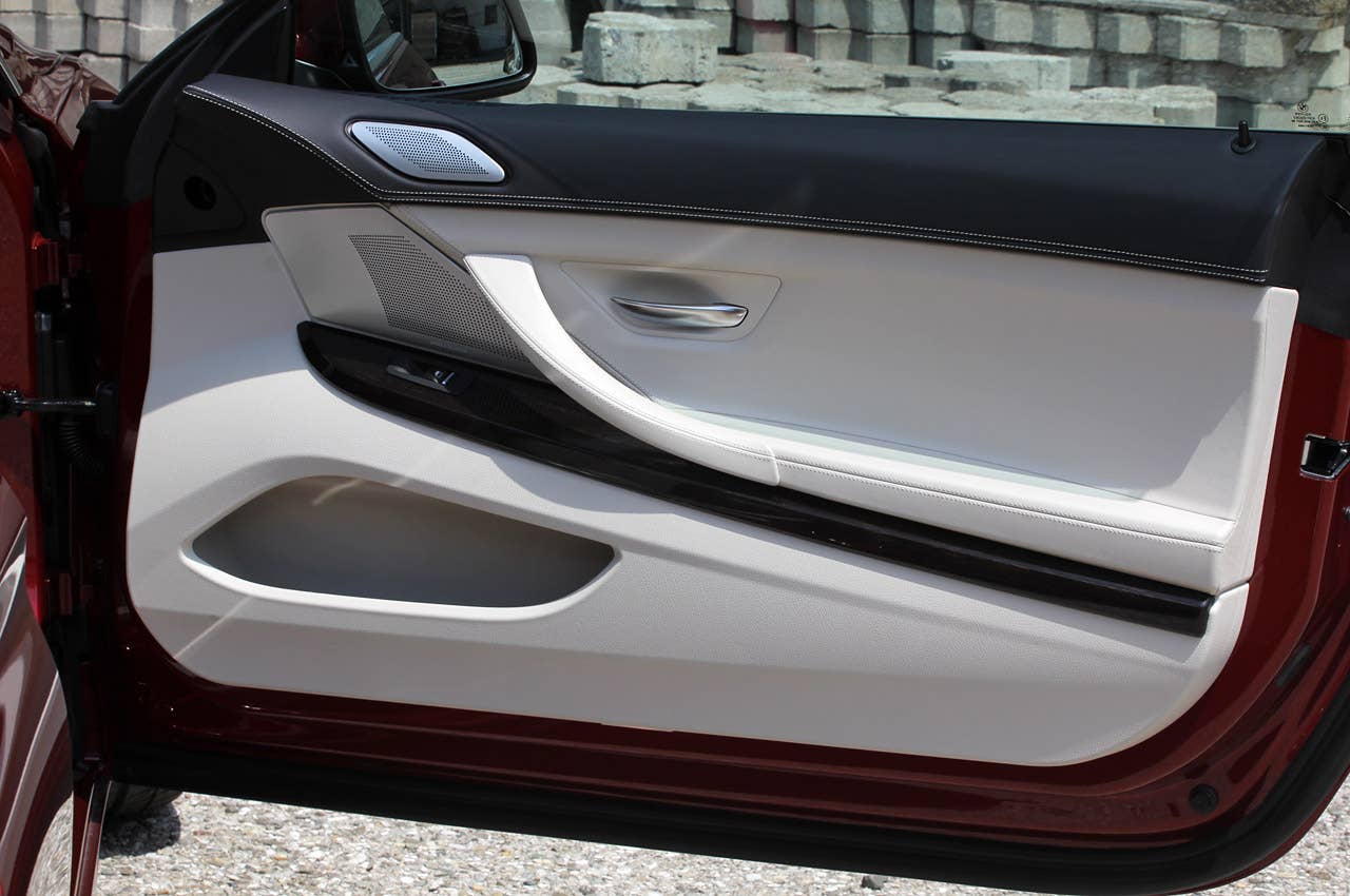 2012 BMW 6 Series Coupe door