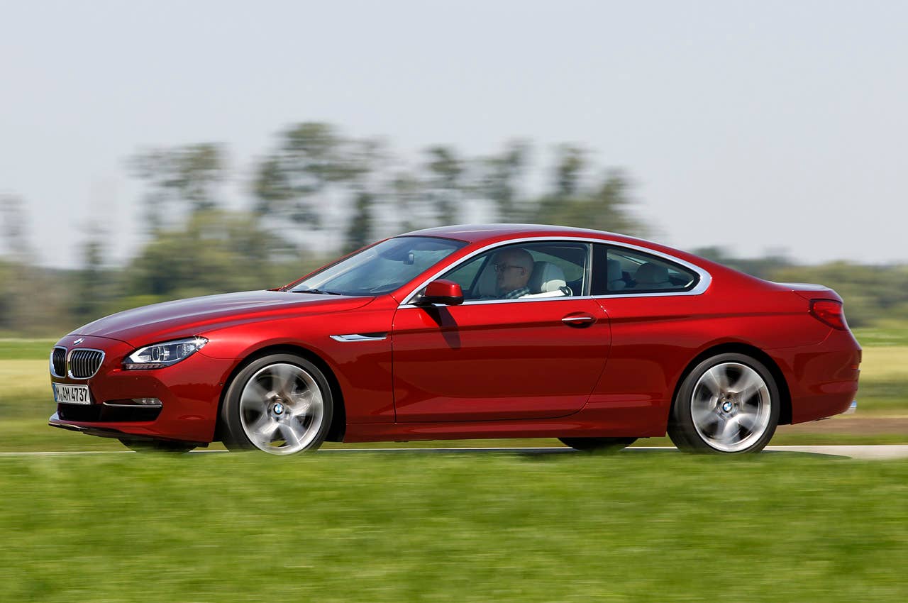 2012 BMW 6 Series Coupe driving