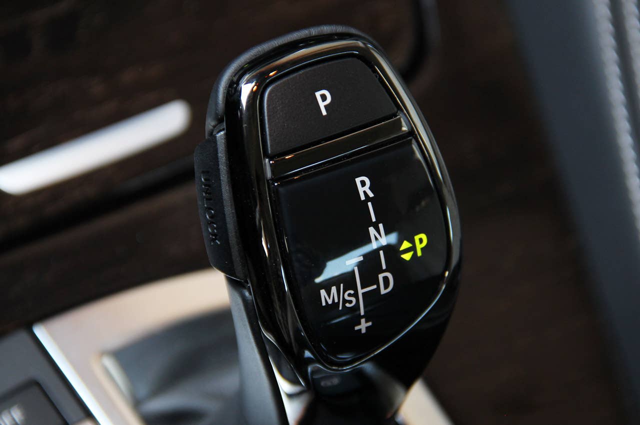 2012 BMW 6 Series Coupe shifter