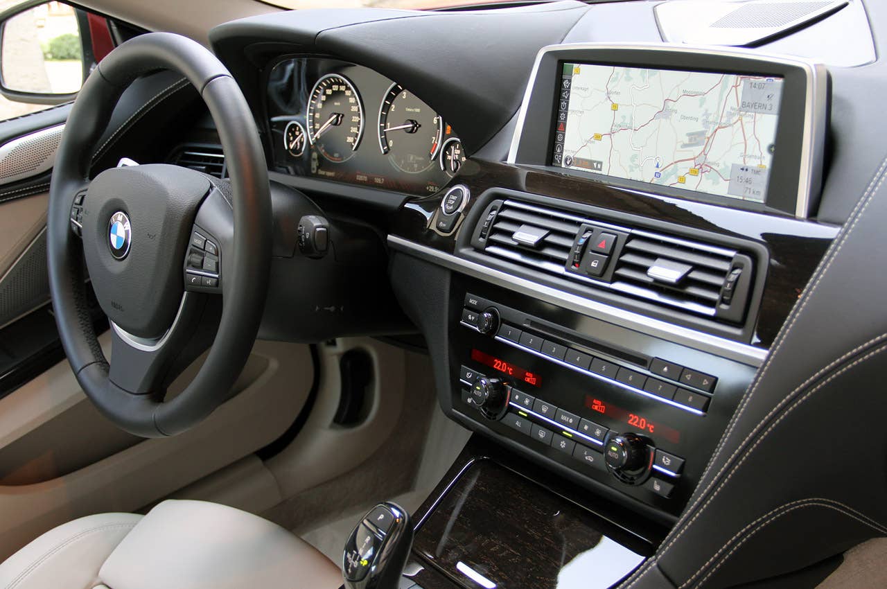 2012 BMW 6 Series Coupe interior
