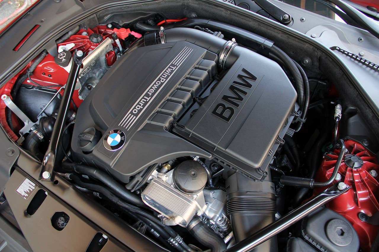 2012 BMW 6 Series Coupe engine