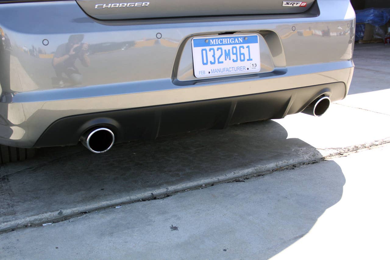 2012 Dodge Charger SRT8 rear bumpers