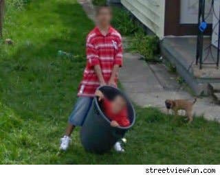 We sincerely hope that these are siblings playing a nice, innocent game together.
