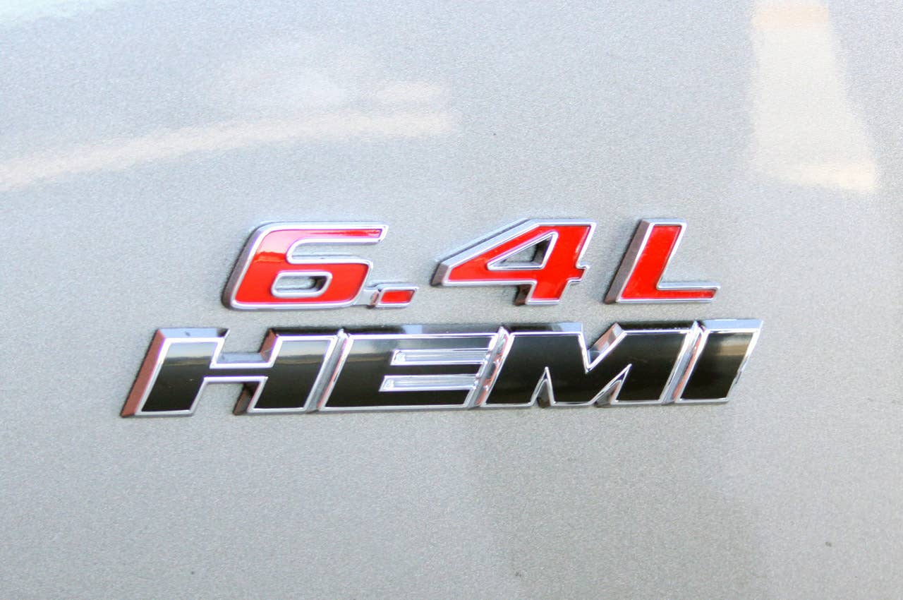 2012 Dodge Charger SRT8 badge