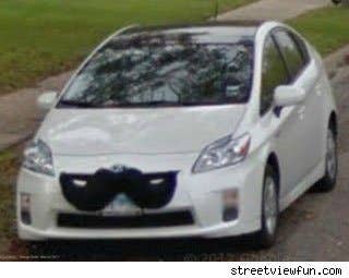 This is probably the most refined Prius we have seen, though the owner really should put a monocle over one headlight to complete the package.