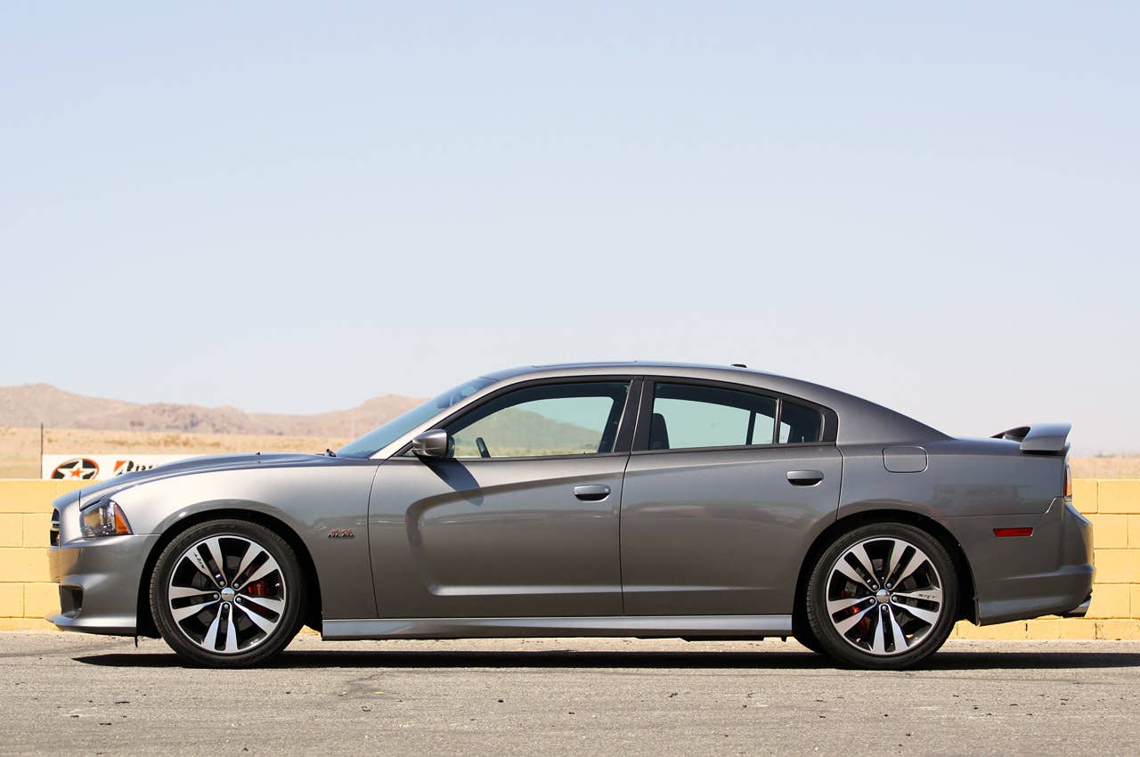 2012 Dodge Charger SRT8 side view