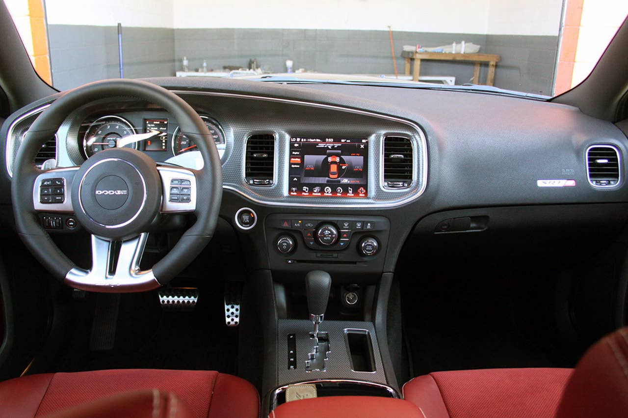 2012 Dodge Charger SRT8 interior