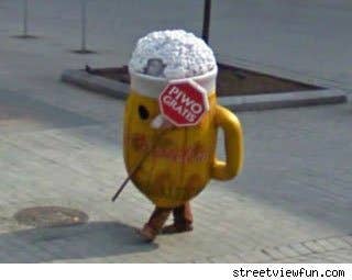 We don't know what this beer is protesting, but we're willing to listen to whatever tasty, frothy thing it has to say.