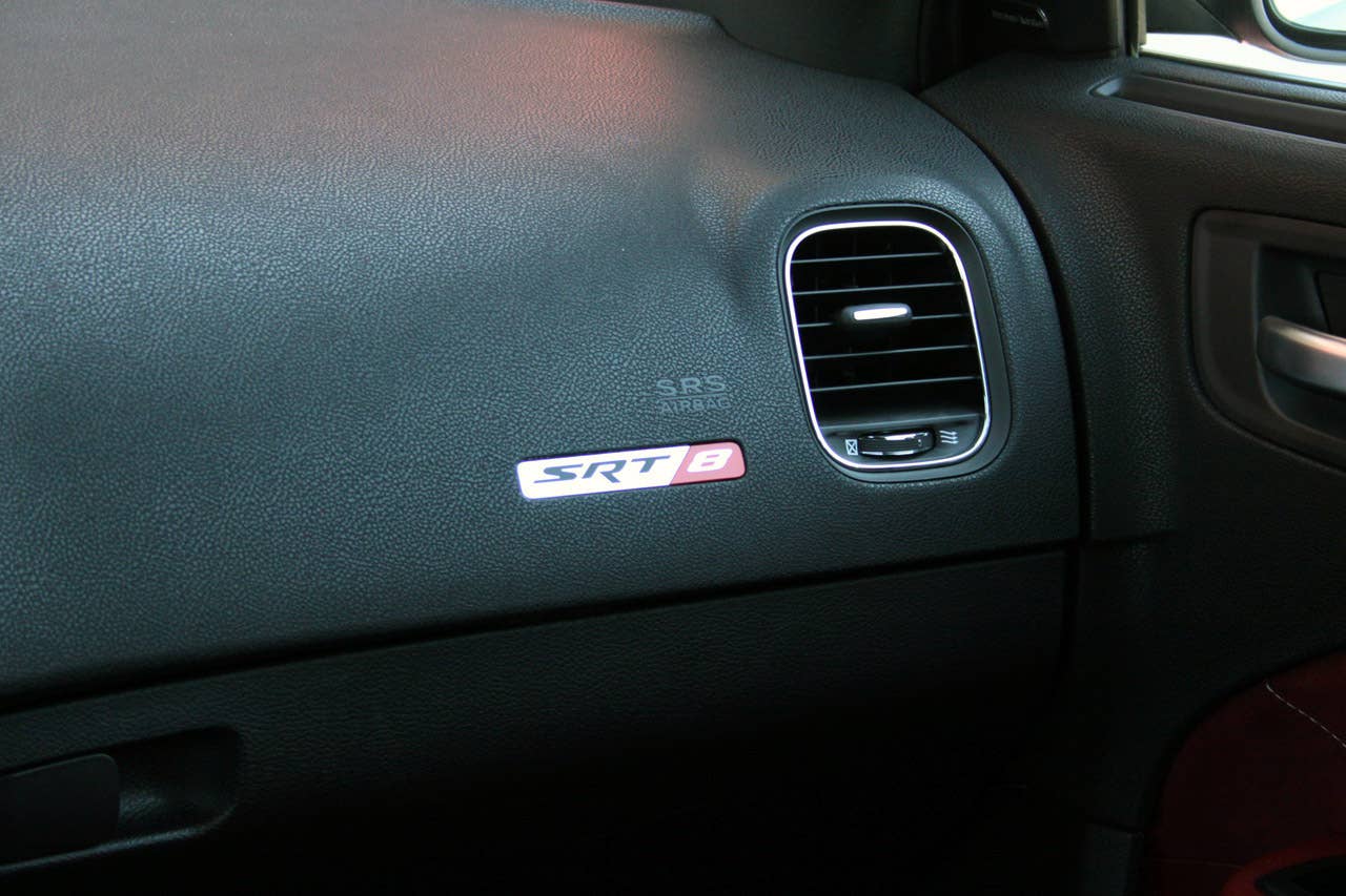 2012 Dodge Charger SRT8 dash badge