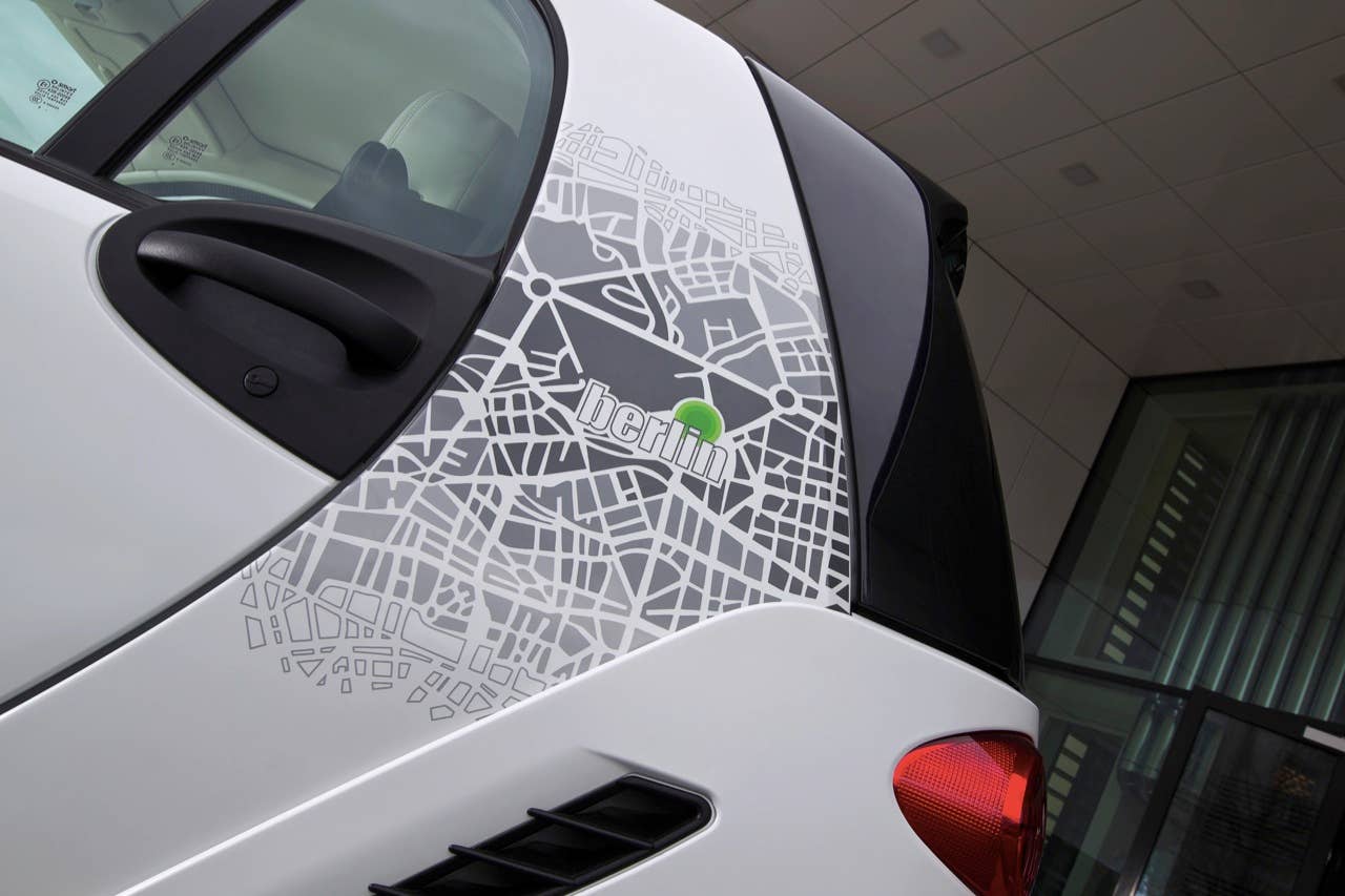 Daimler B-Class E-Cell Inductive Charging Tests