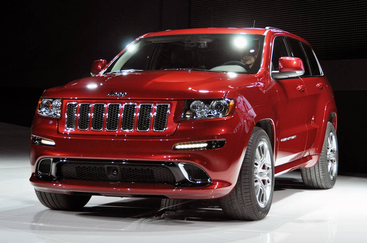 2012 Jeep Grand Cherokee SRT8 at the 2011 New York Auto Show