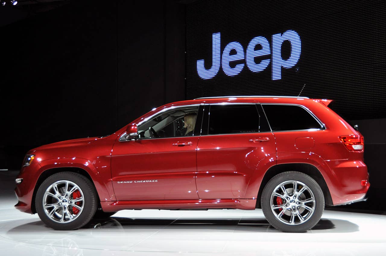 2012 Jeep Grand Cherokee SRT8 at the 2011 New York Auto Show