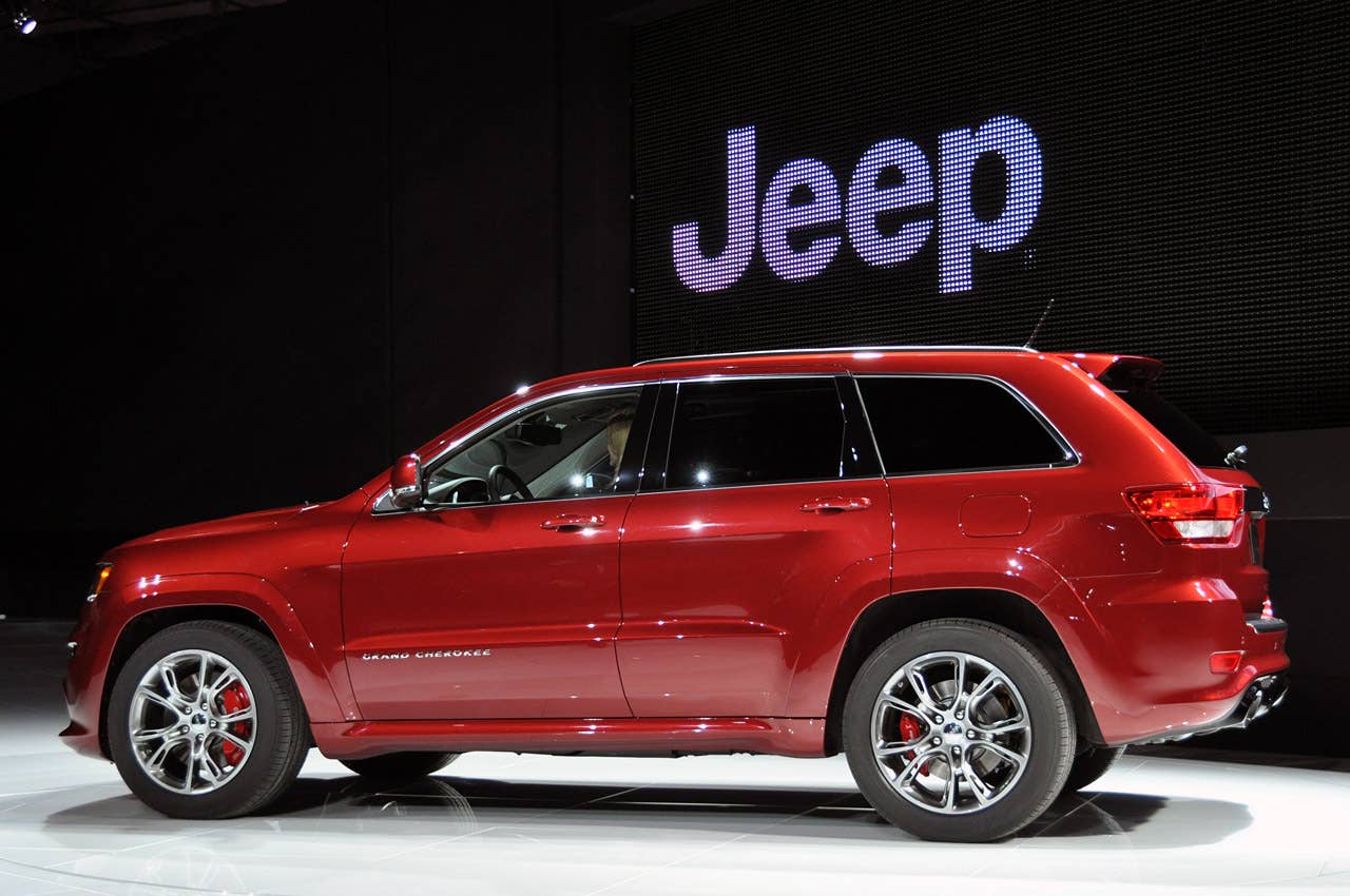 2012 Jeep Grand Cherokee SRT8 at the 2011 New York Auto Show