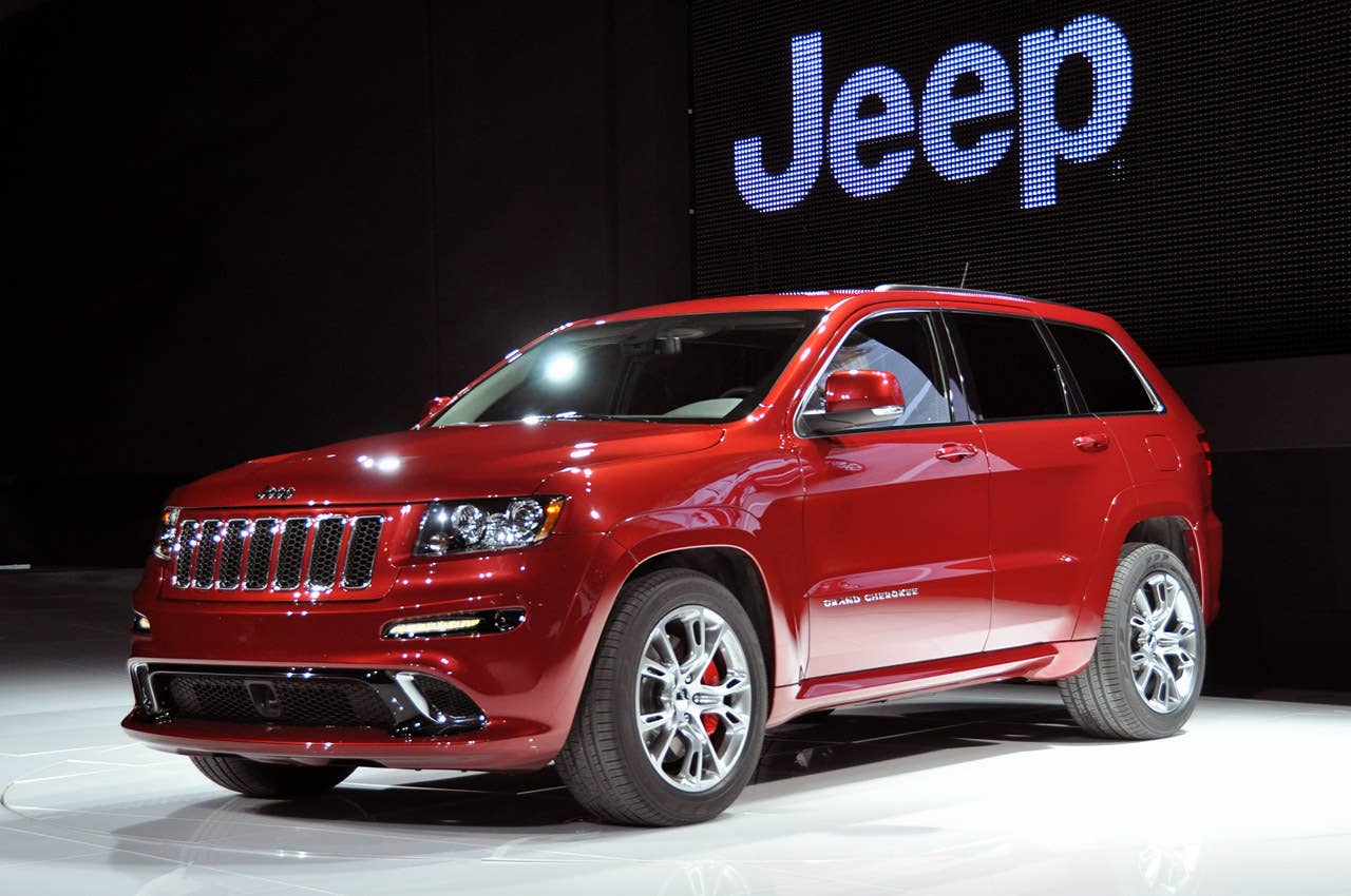 2012 Jeep Grand Cherokee SRT8 at the 2011 New York Auto Show