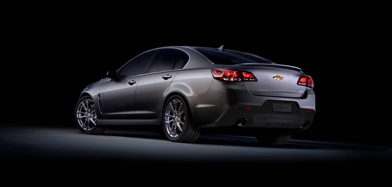 The all-new 2014 Chevrolet SS performance sedan is Chevrolet's first rear wheel drive performance sedan in 17 years. The SS will also be Chevrolets racing car entry in the 2013 NASCAR Sprint Cup series.