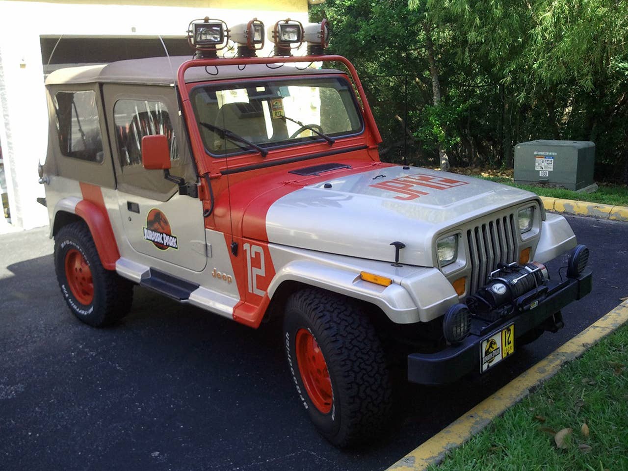 1995 Jeep Wrangler Sahara Jurassic Park