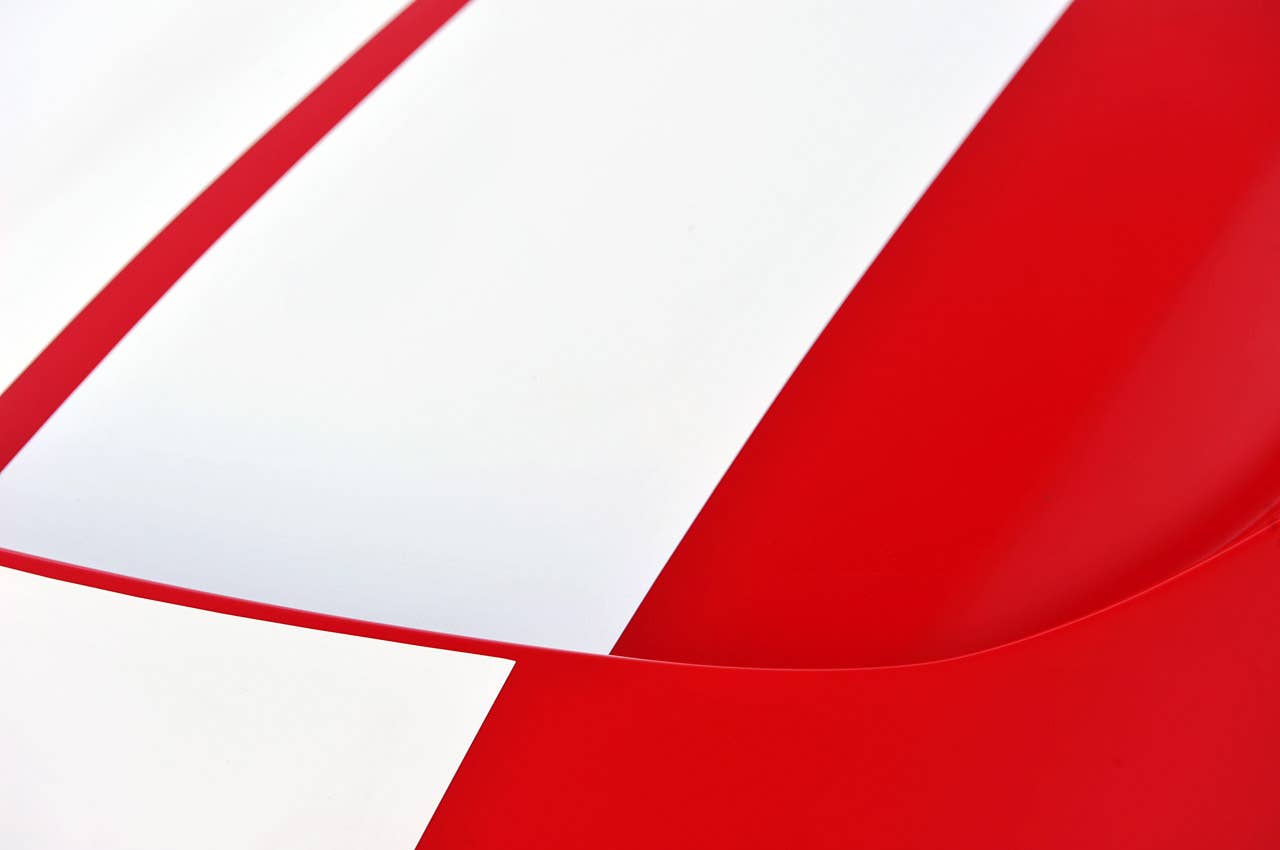 2012 Shelby GTS hood detail